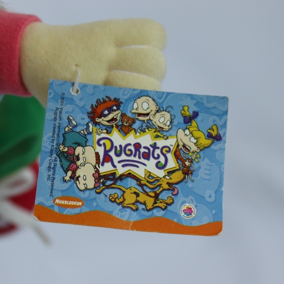 Vintage Nickelodeon 2000 Y2K Rugrats Chuckie Finster Plush Doll 12" with Tags - Picture 6 of 8